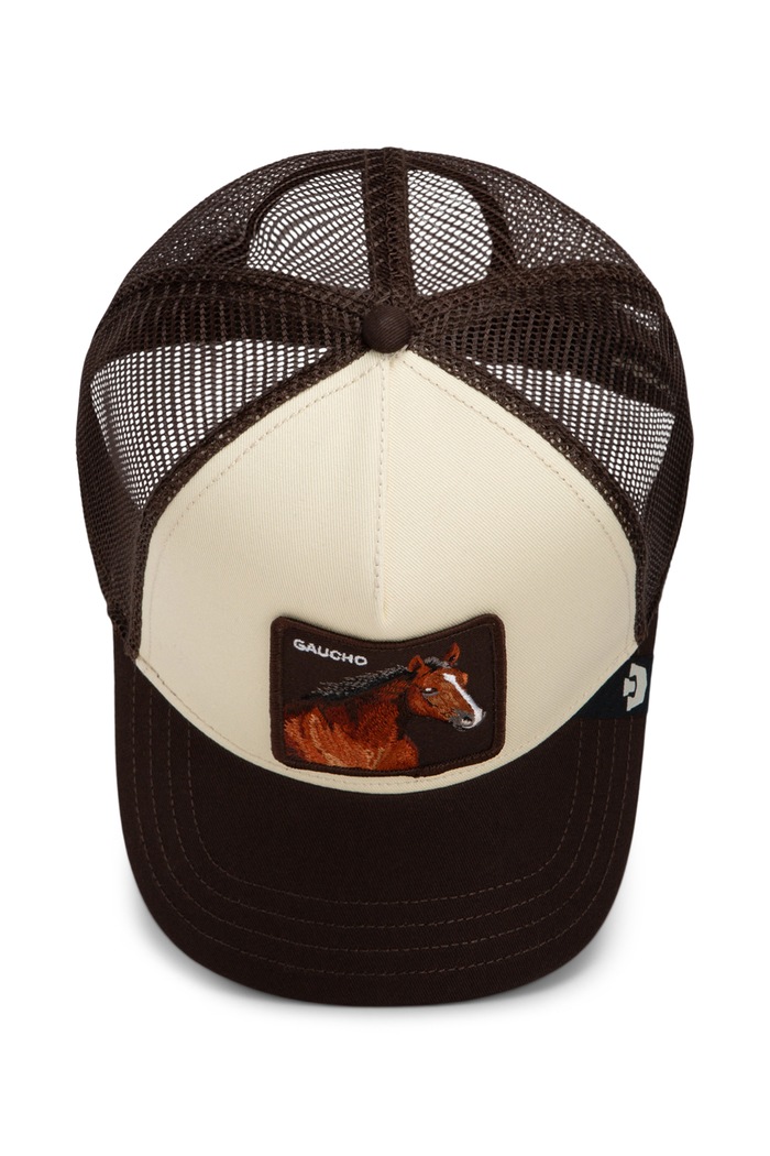 Καπέλο με γείσο Gaucho Trucker Goorin Bros μπεζ 101.3005
