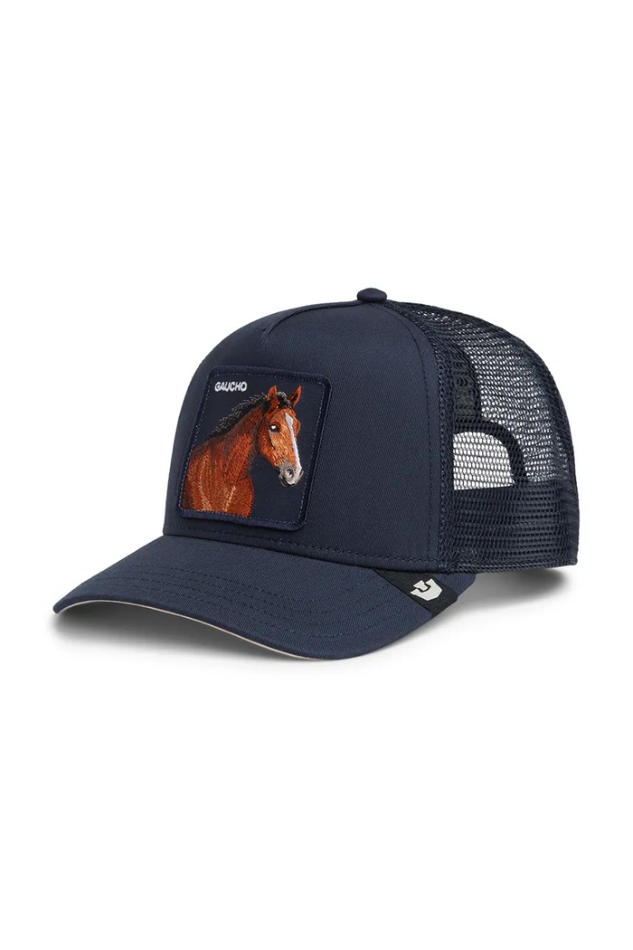 Goorin Bros čiapka so šiltom Gaucho Trucker ostatné tmavomodrá 101.3005
