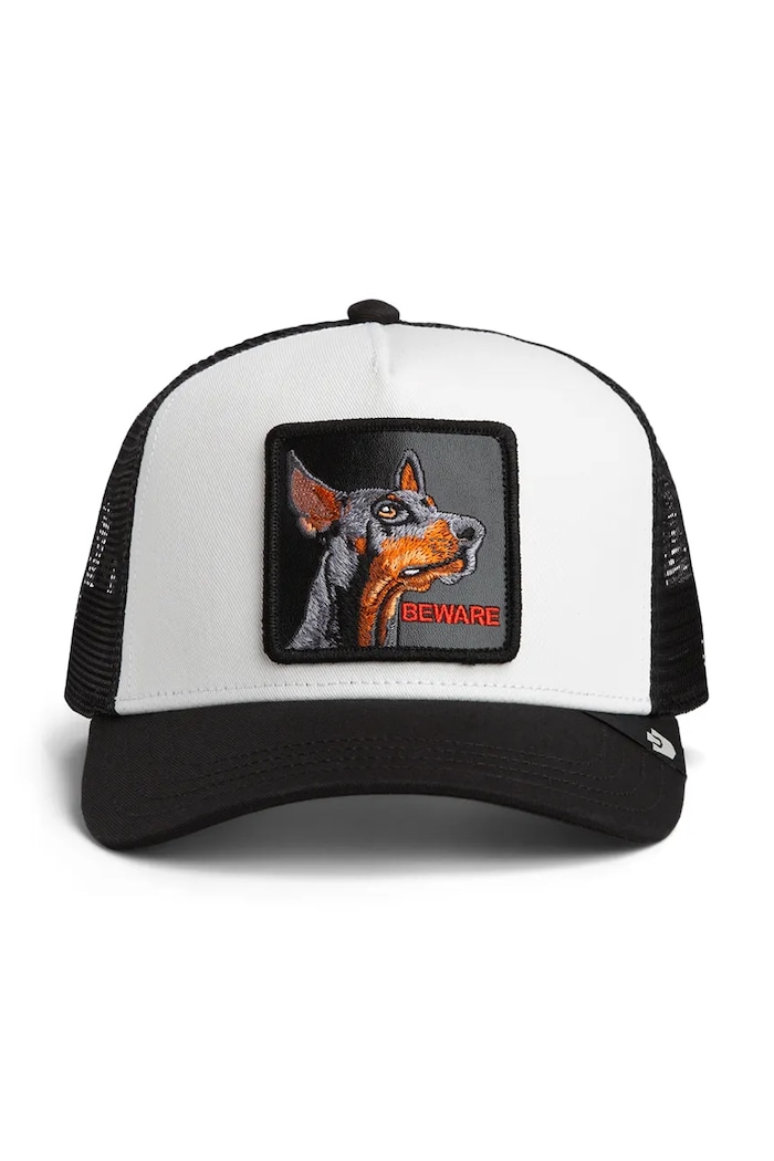 Goorin Bros čiapka so šiltom Beware Trucker 101.2999 biela AA00