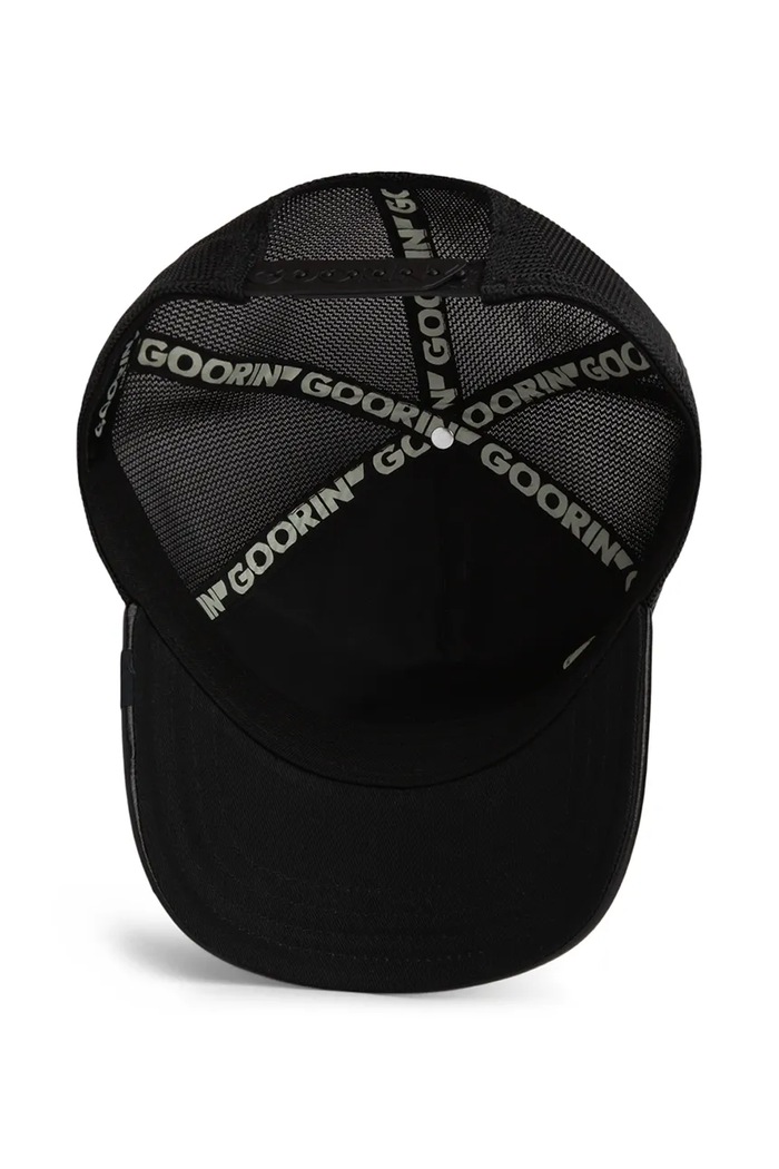 Goorin Bros šiltovka trucker Faux Leather Panther 101.2943
