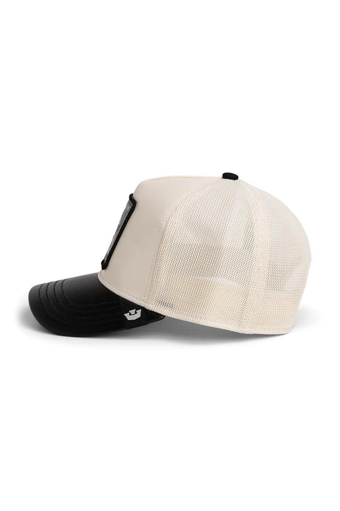 Accesorii Goorin Bros trucker cap Faux Leather Ram 101.2947 alb