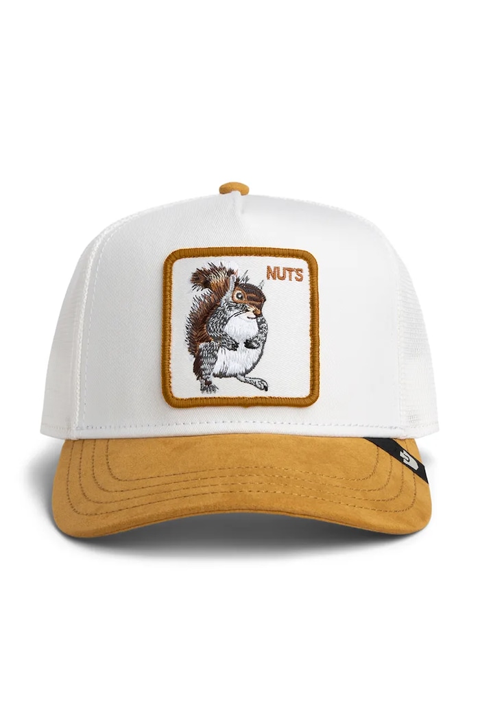 Goorin Bros șapcă Suede Squirrel 101.2964 alb AA00