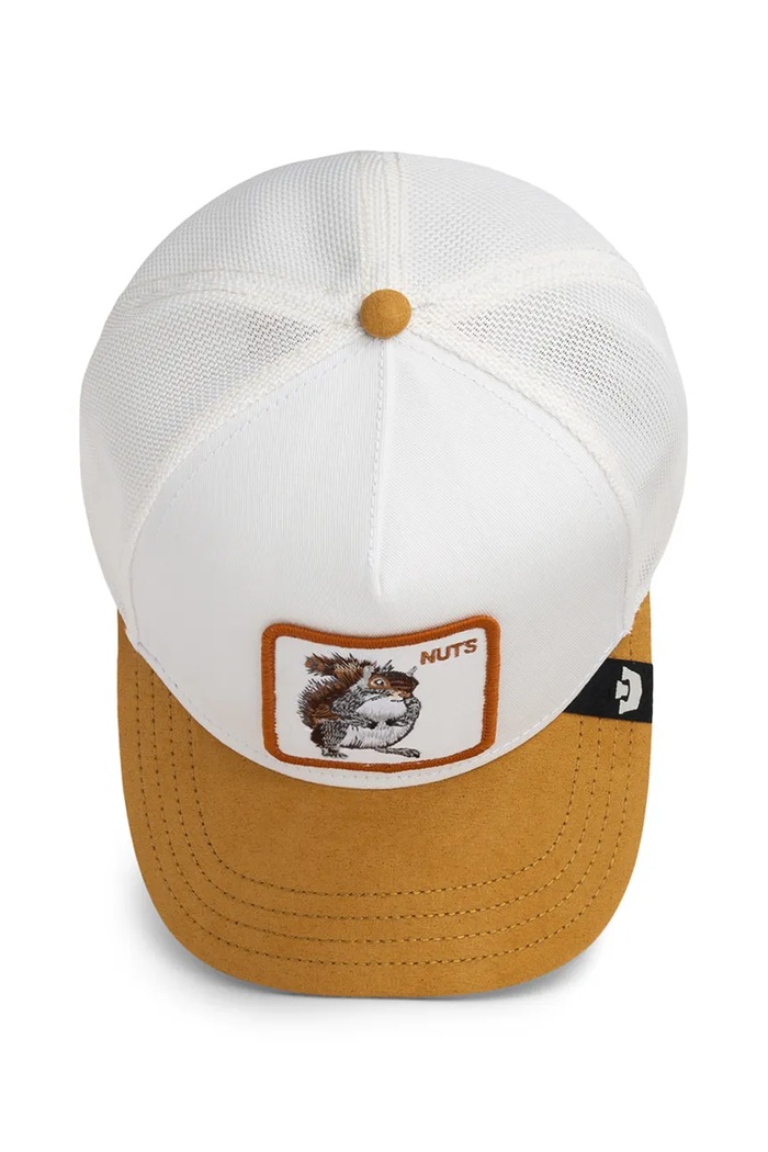 Goorin Bros șapcă Suede Squirrel 101.2964 alb
