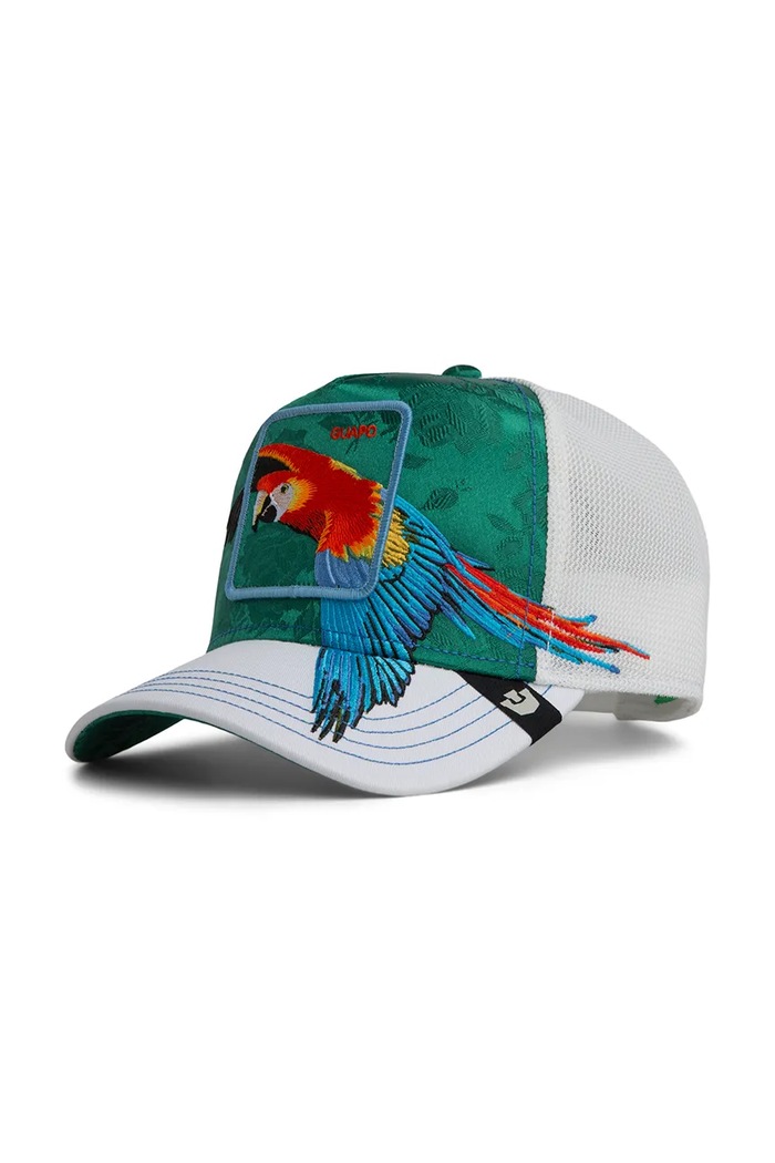 Goorin Bros czapka z daszkiem Honduras Macaw pozostałe turkusowy 101.2706