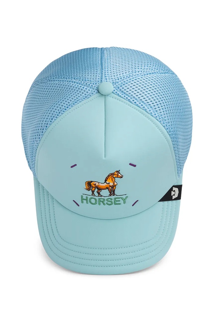 Goorin Bros șapcă Neo Farm - Horsey Horse albastru 101.2809