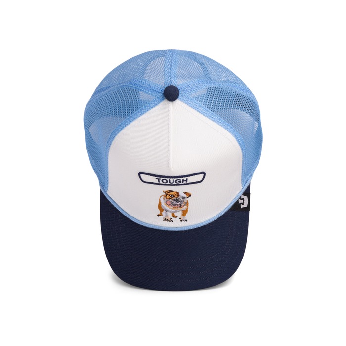 Goorin Bros čiapka so šiltom Pop Rocker Bulldog 101.2623 biela