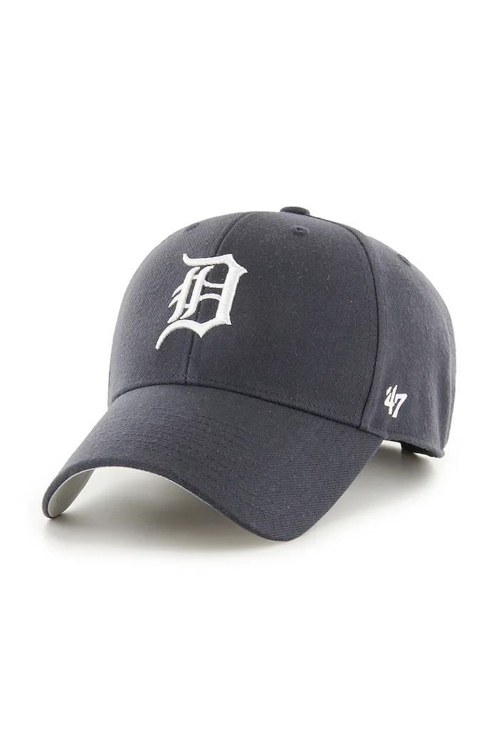 47 brand șapcă de baseball din amestec de lână MLB Detroit Tigers cu adaos de lână bleumarin B.MVP09WBV.NYJ