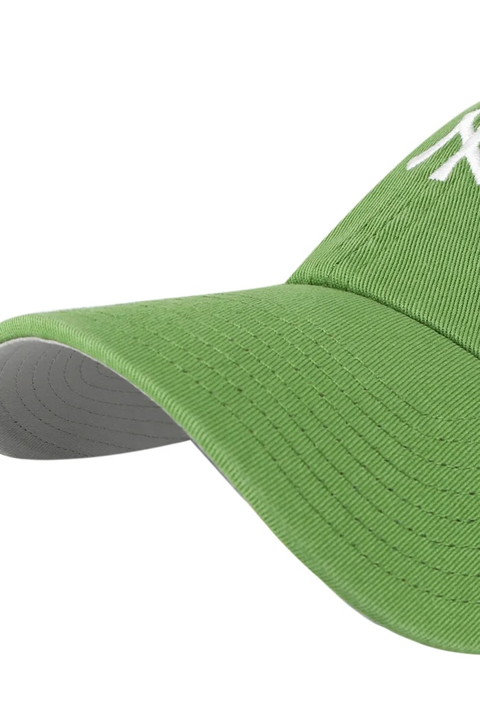 47 brand șapcă de baseball din bumbac MLB New York Yankees B.BSRNR17GWS.FF verde AA00