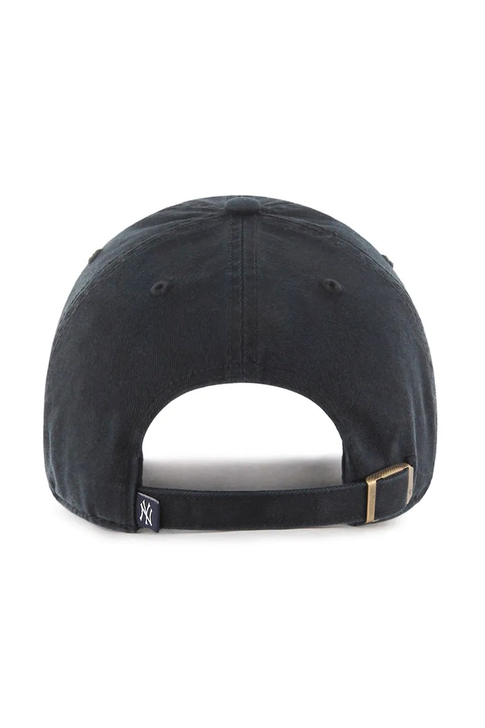 47 brand czapka z daszkiem bawełniana MLB New York Yankees B.RGW17GWS.BKI czarny AA00