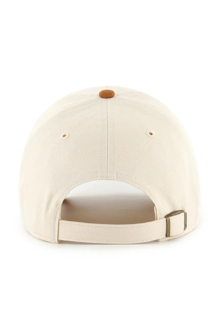 47 brand czapka z daszkiem bawełniana MLB New York Yankees B.MNISD17CNS.NT beżowy AA00