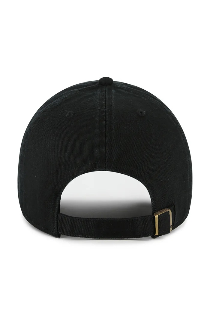 47 brand șapcă de baseball din bumbac Food Base Runner Icon XX.BSRIC1411GWS.BKAN negru AA00