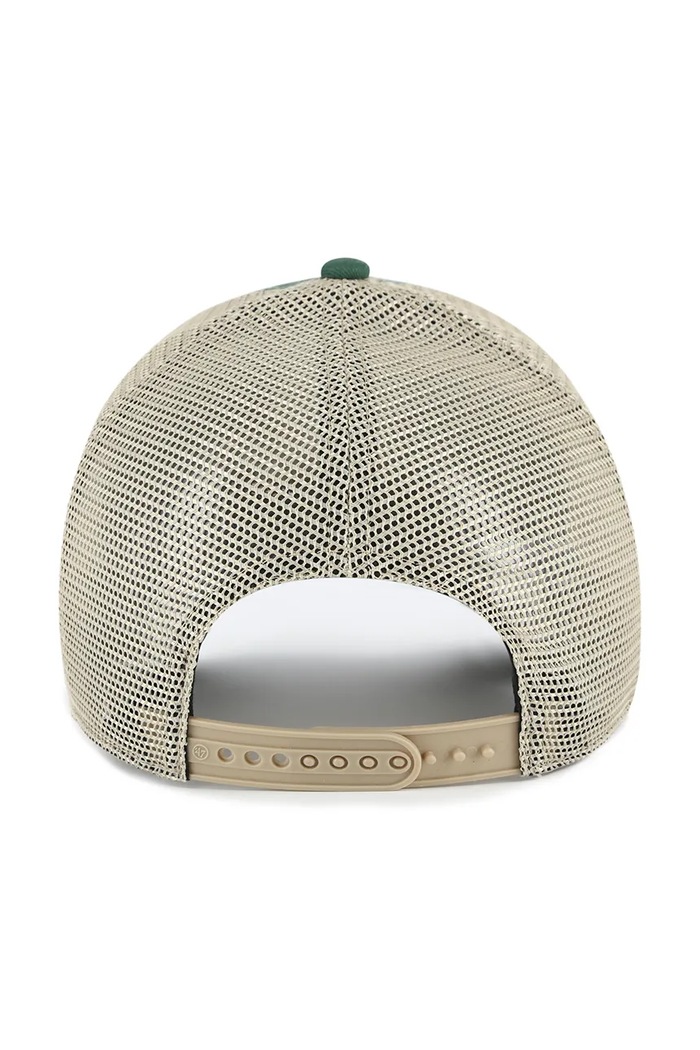 47 brand trucker cap MLB Athletics B.CRSPM18GWP.DG verde AA00