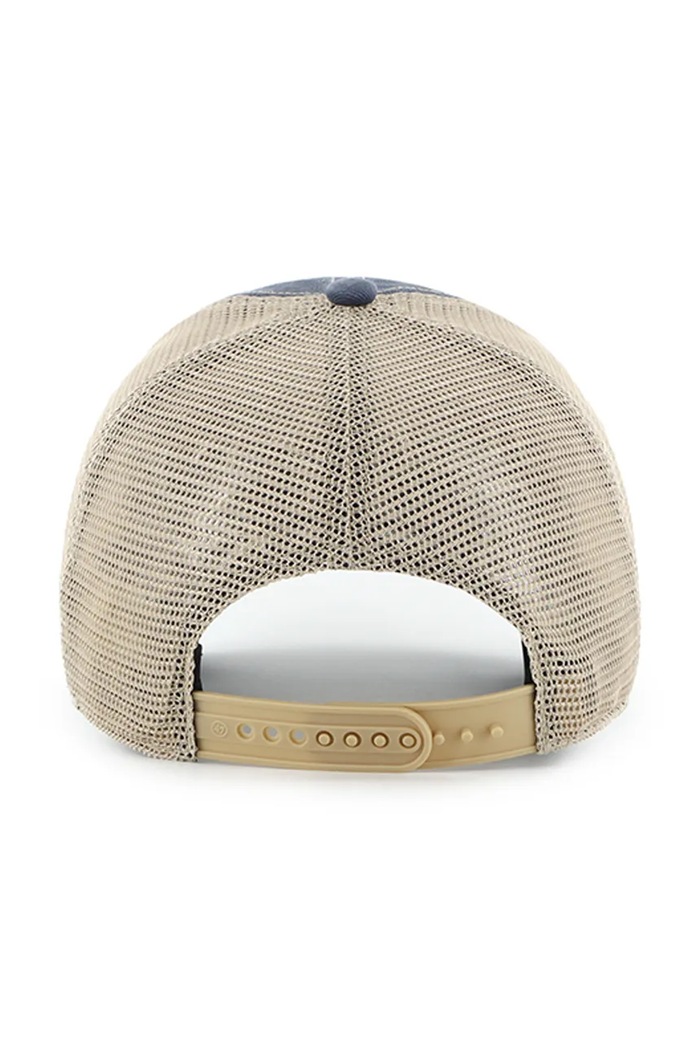 47 brand czapka z daszkiem bawełniana MLB New York Yankees B.CRSPM17GWP.VN niebieski AA00