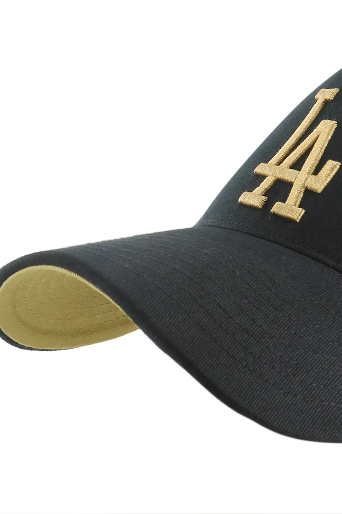 Akcesoria 47 brand czapka z daszkiem bawełniana MLB Los Angeles Dodgers BCWS.MDTTC12GWP.BK88 czarny