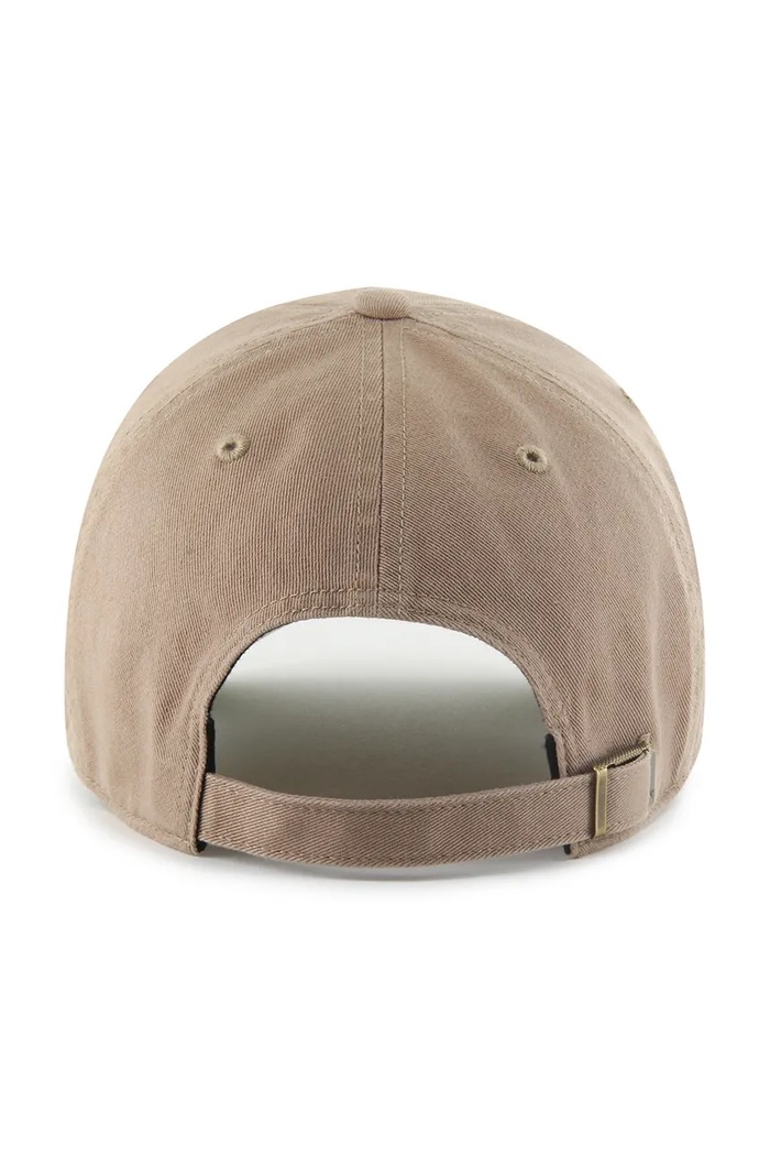 Akcesoria 47 brand czapka z daszkiem bawełniana MLB New York Yankees B.BLPRK17GWS.V1 brązowy