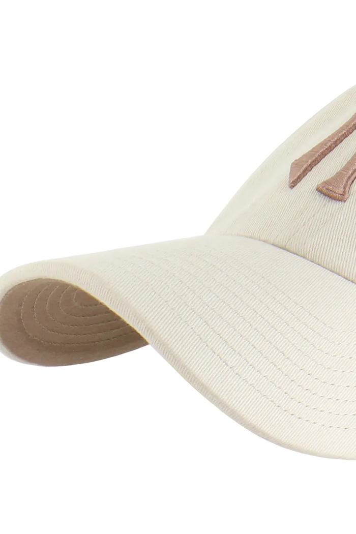 47 brand czapka z daszkiem bawełniana MLB New York Yankees B.BLPRK17GWS.K0 beżowy AA00