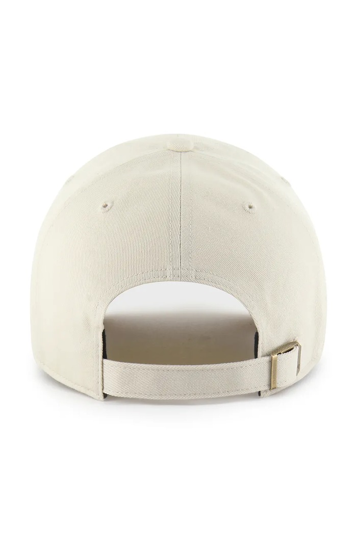 Akcesoria 47 brand czapka z daszkiem bawełniana MLB New York Yankees B.BLPRK17GWS.K0 beżowy