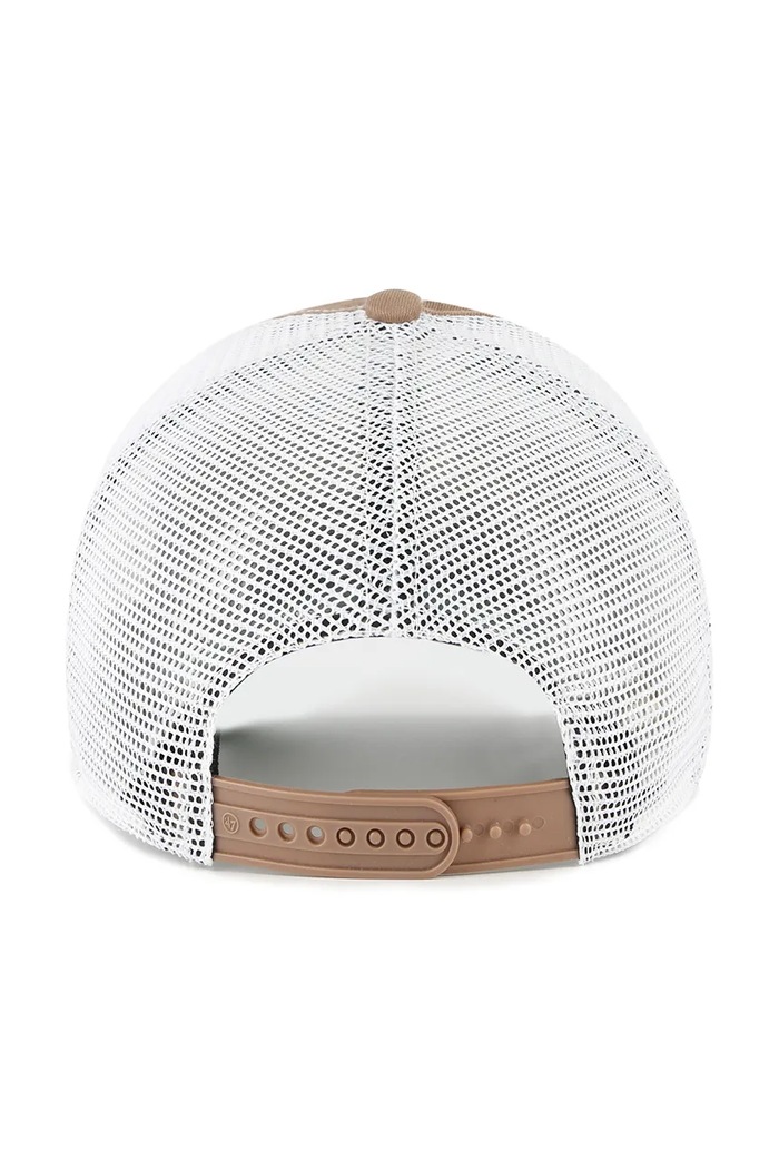 Akcesoria 47 brand czapka z daszkiem MLB Los Angeles Dodgers B.TRWLR12GWP.V1 brązowy