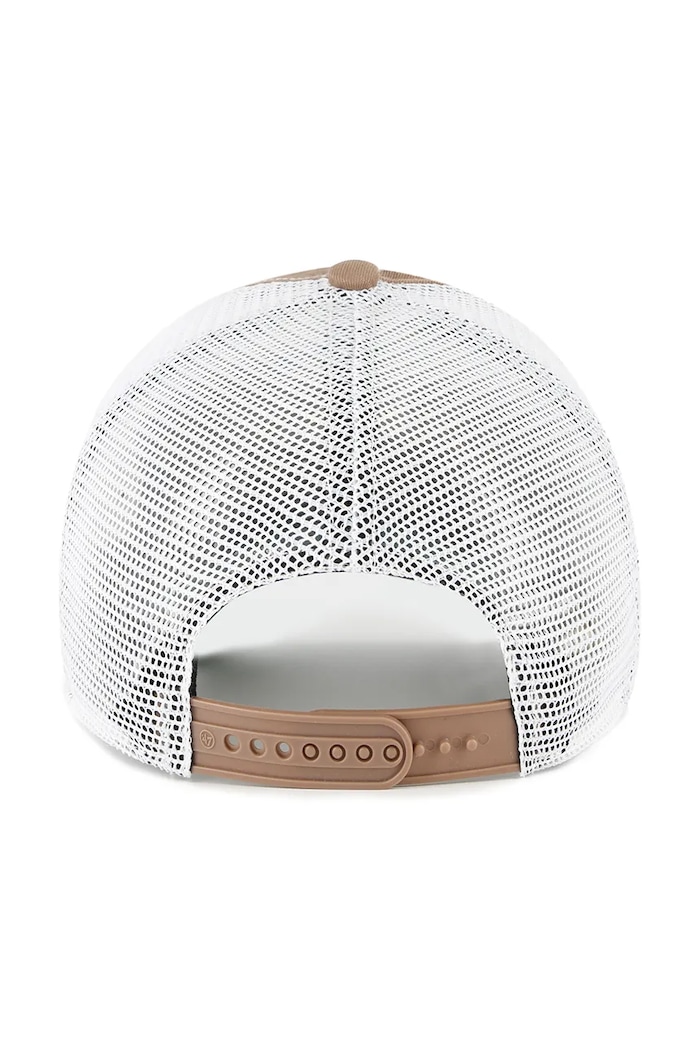 Akcesoria 47 brand czapka z daszkiem MLB Los Angeles Dodgers B.TRWLR12GWP.V1 brązowy