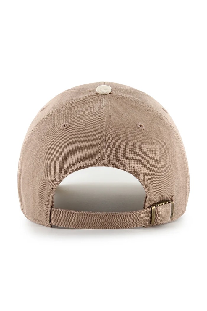 47 brand czapka z daszkiem bawełniana MLB New York Yankees B.BSTGM17GWS.V1 brązowy AA00