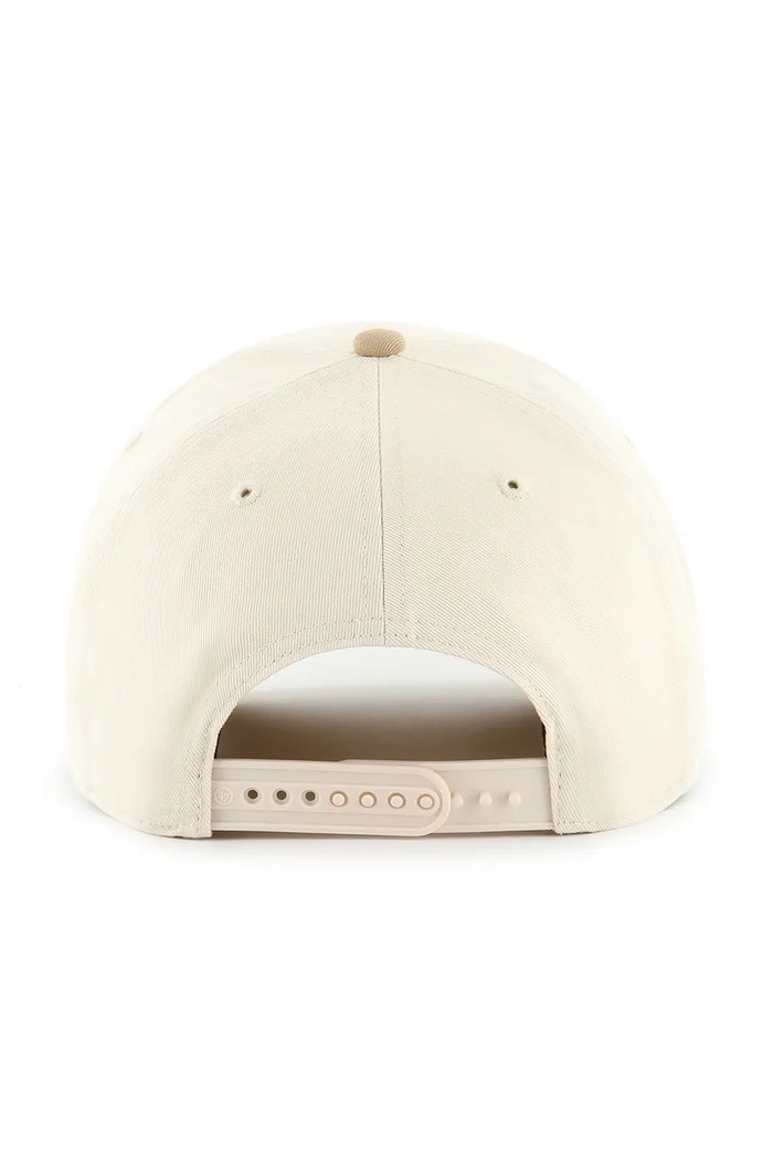 47 brand czapka z daszkiem bawełniana NHL Toronto Maple Leafs H.MDTTC18GWP.NT beżowy