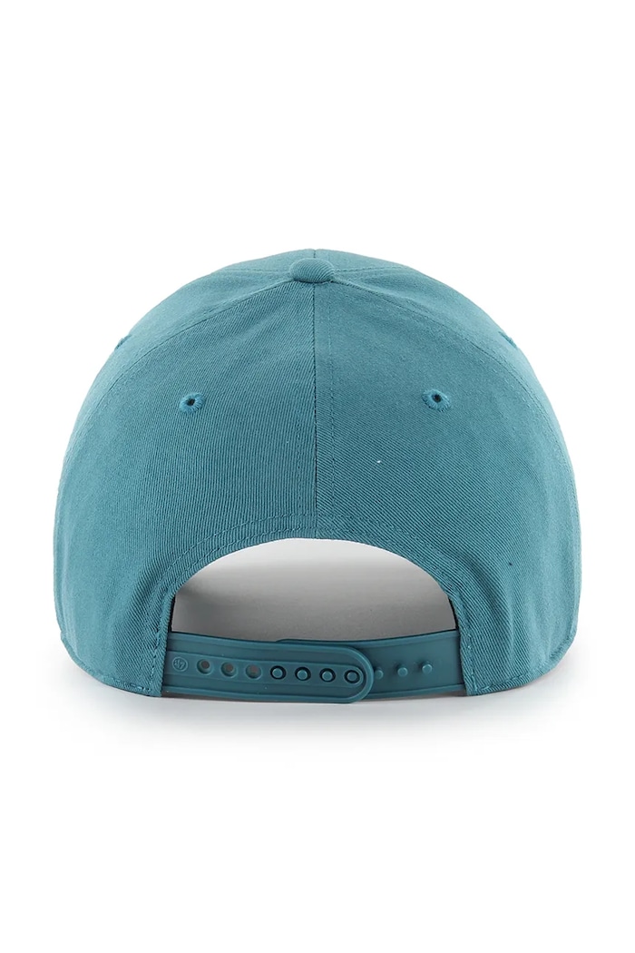 47 brand czapka z daszkiem bawełniana MLB New York Yankees B.CONTM17CNP.R9 turkusowy AA00