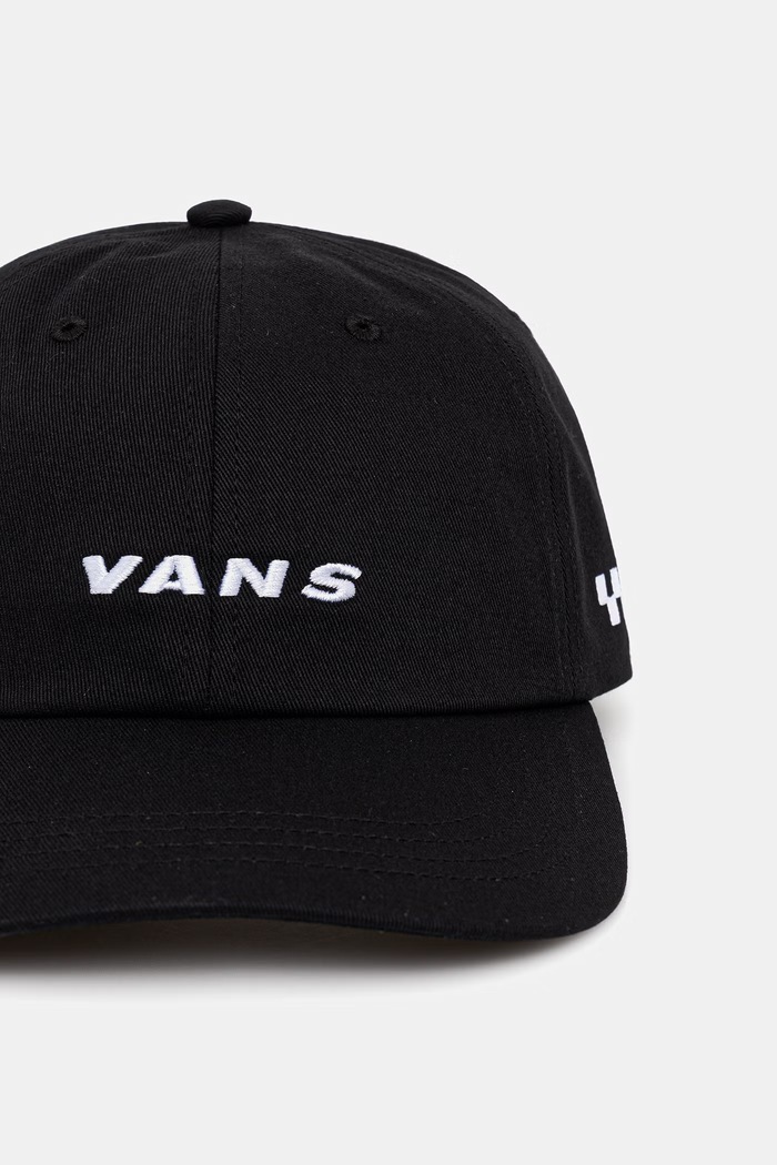 Vans bejzbalová čiapka bavlnená VN000QA6BLK1 čierna AA00