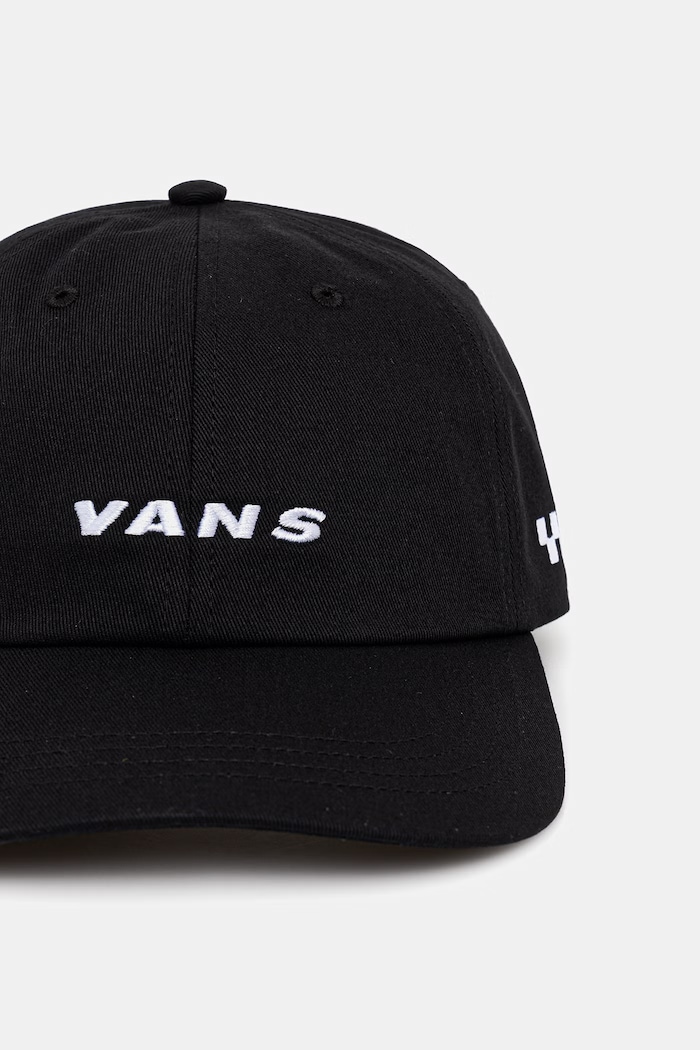 Vans bejzbalová čiapka bavlnená VN000QA6BLK1 čierna AA00
