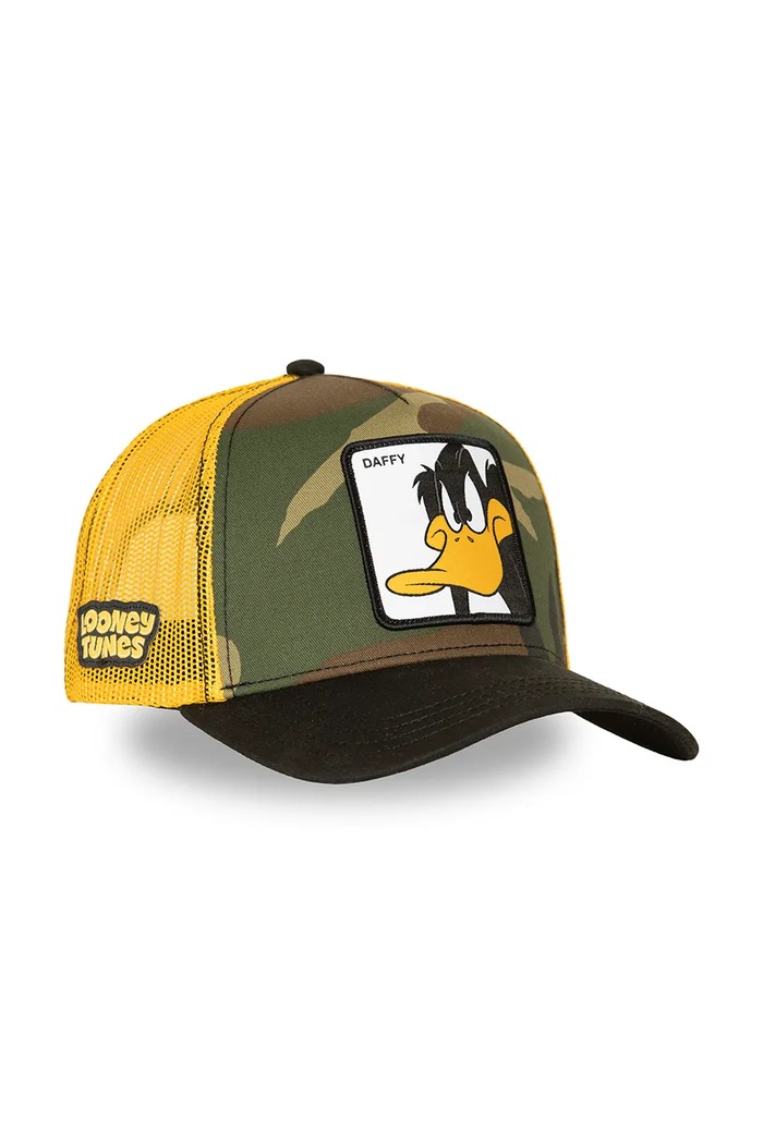 Akcesoria Capslab Czapka z daszkiem trucker x Looney Tunes CL.LOO.1.CT.DAF4R zielony