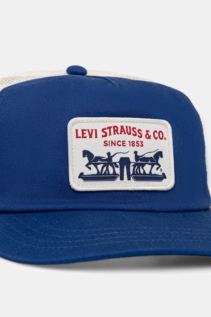 Levi's czapka z daszkiem PRESIDIO 007YQ niebieski AA00
