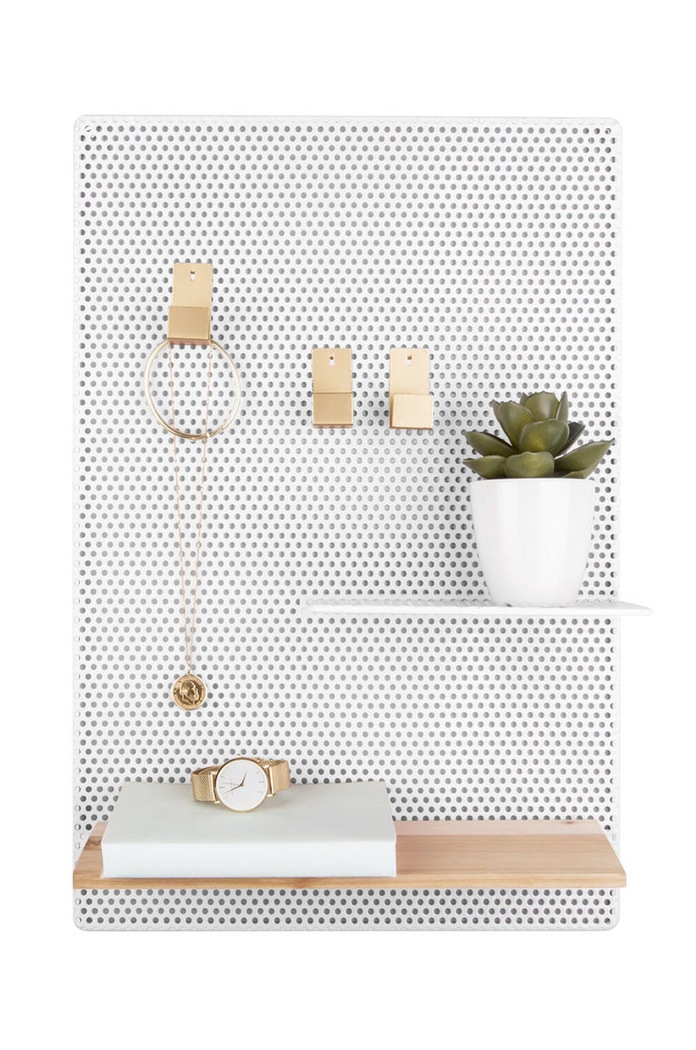 Present Time organizer ścienny biały PT3442WH
