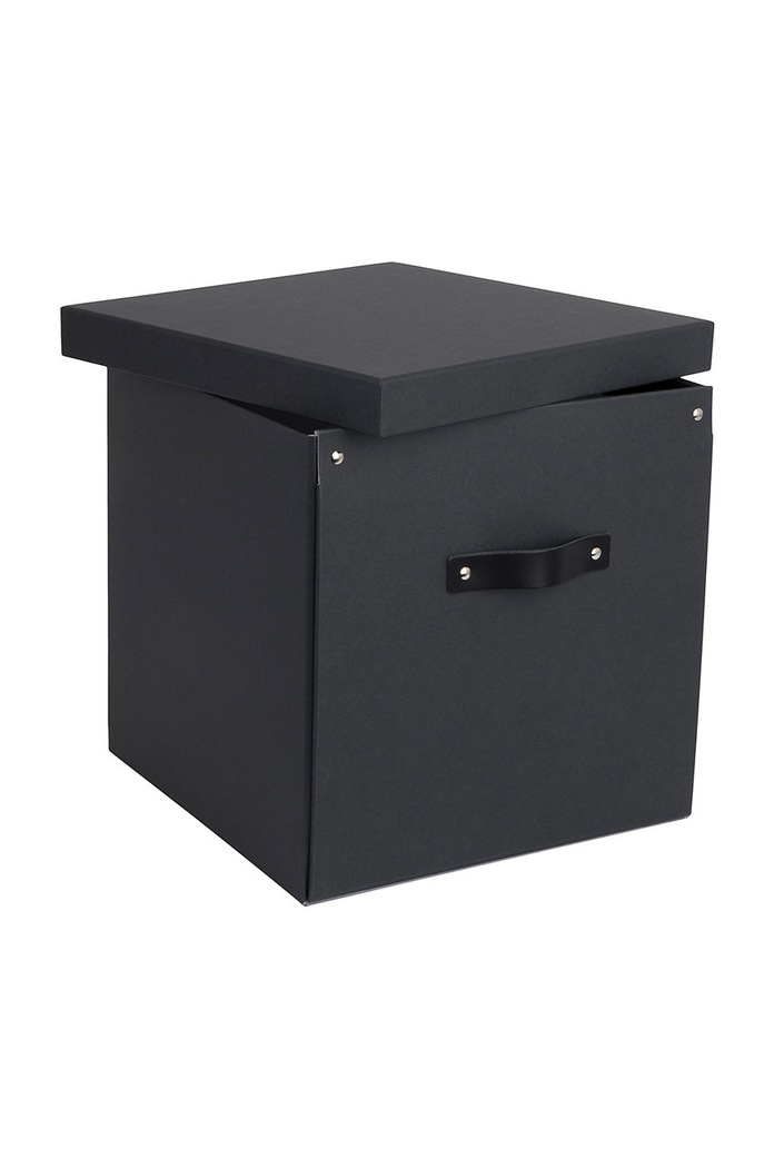 Úložný box Bigso Box of Sweden Logan 990145633LEA000 šedá AA00