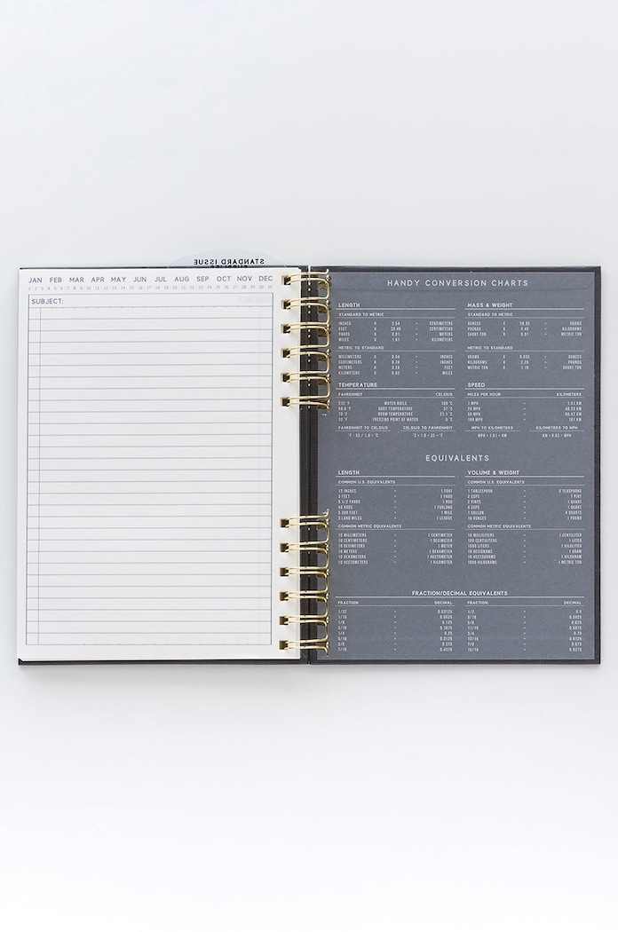 Lifestyle Designworks Ink notatnik Standard Issue No.12 JS892.2008EU czarny