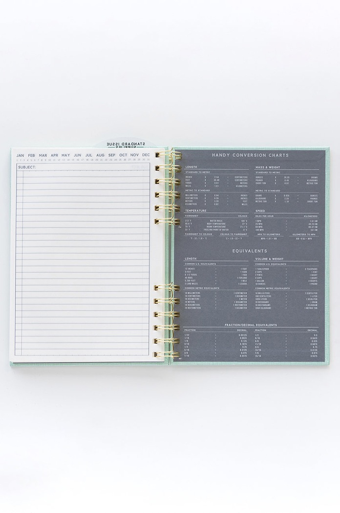 Lifestyle Designworks Ink notanik Standard Issue No.12 JS892.2051EU zielony