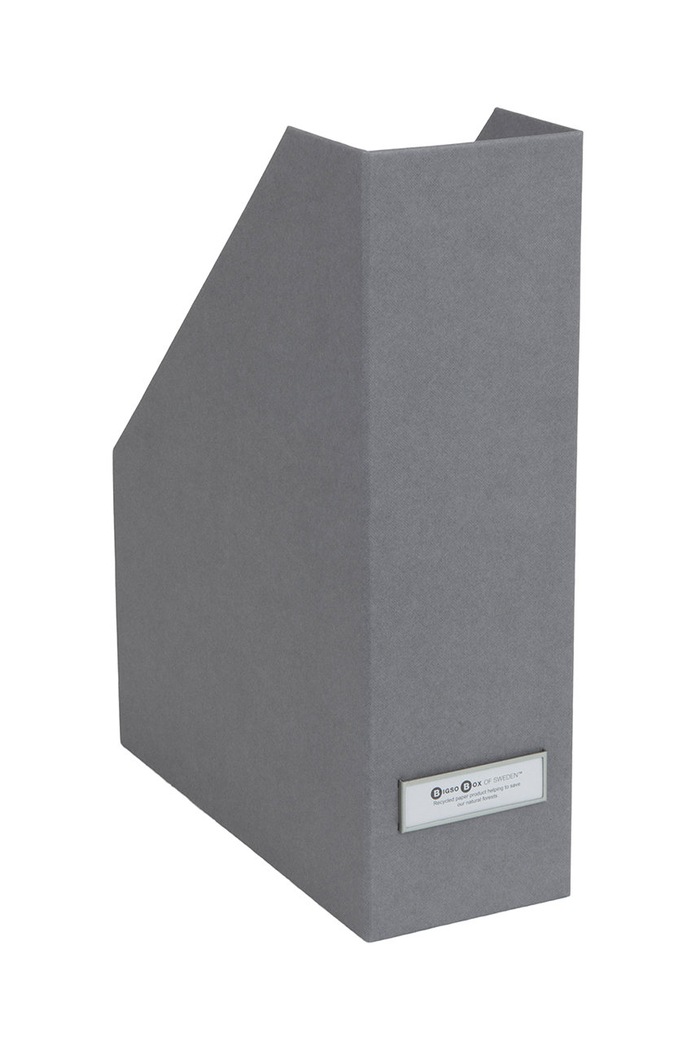 Organizér dokumentů Bigso Box of Sweden Viktoria šedá 941154141