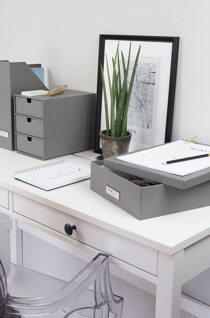 Organizér dokumentů Bigso Box of Sweden Viktoria šedá 941154141