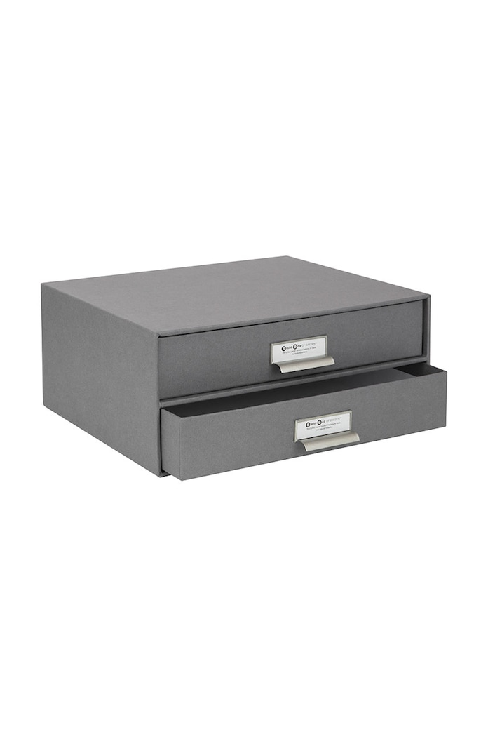 Bigso Box of Sweden Organizér na doklady Birger 943154144 sivá AA00