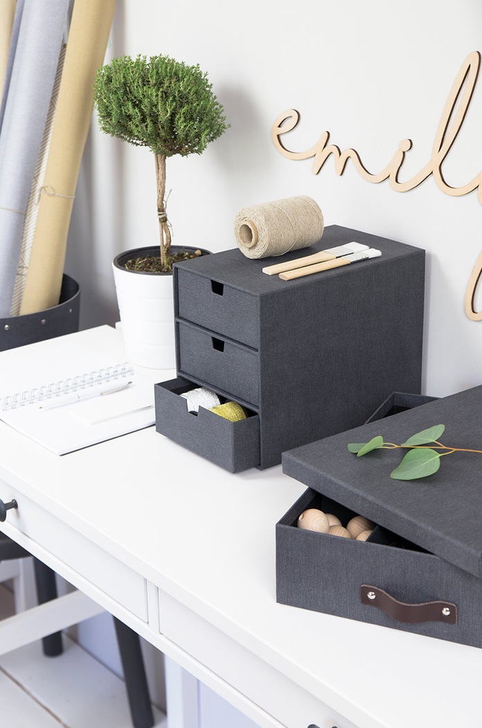 Bigso Box of Sweden organizer Ingrid 9731C6849 czarny