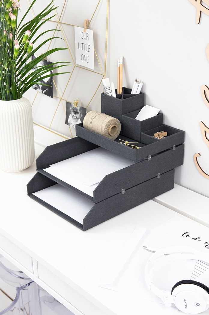 Bigso Box of Sweden organizator za pisalno mizo Lena (4-pack) 7974C6801