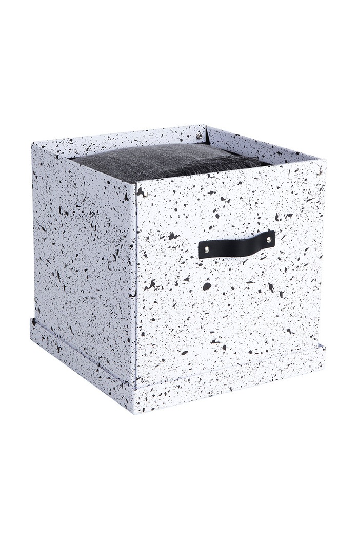 Bigso Box of Sweden tároló Logan fekete 990187449LEA000