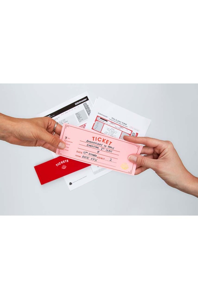 Luckies of London bloczek biletów Blank Ticket Book SK.BOOKTICKET1