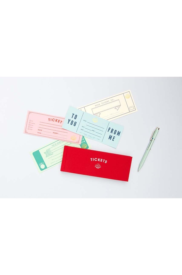 Luckies of London bloczek biletów Blank Ticket Book multicolor SK.BOOKTICKET1