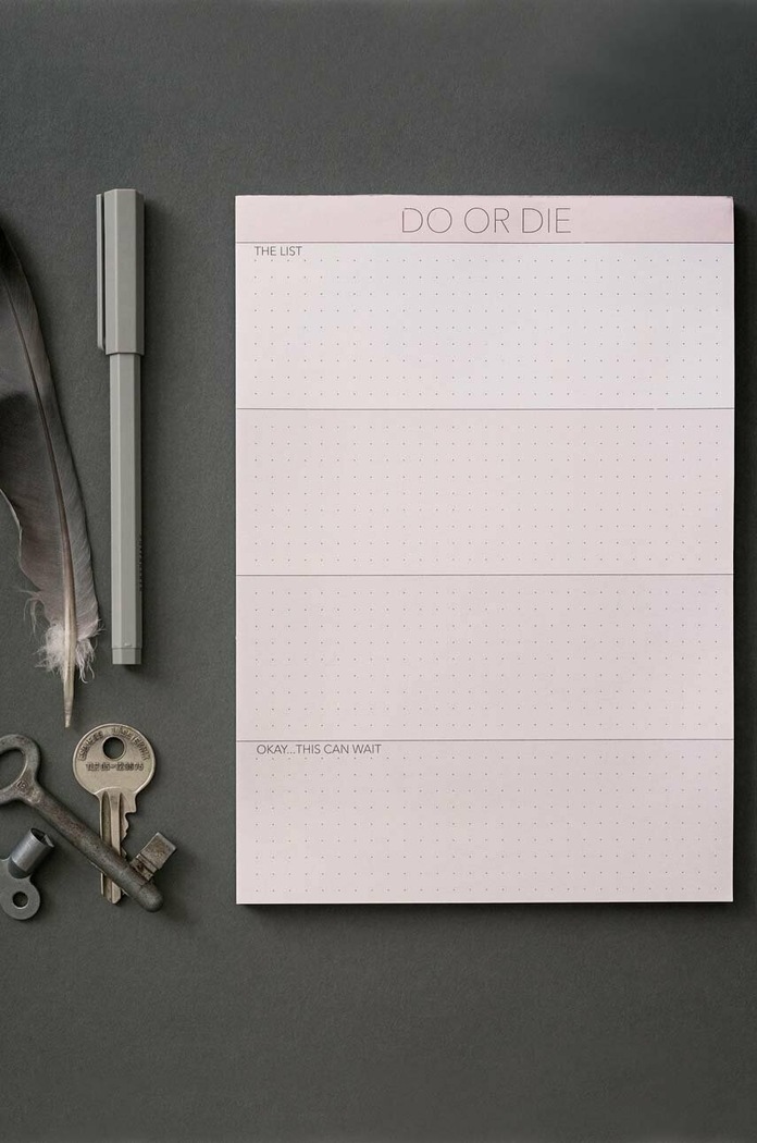 Vissevasse notatnik Do Or Die F.2016.022.A5 multicolor AA00