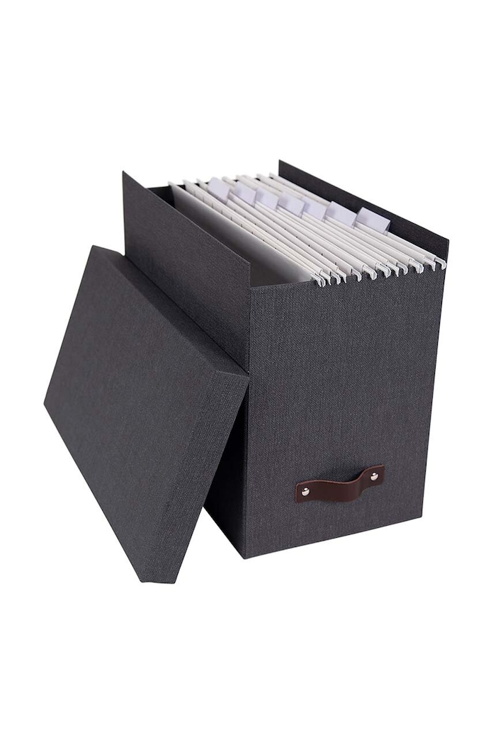 Organizator za dokumente Bigso Box of Sweden 9441C6849LEA648 crna AA00