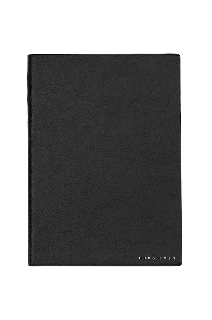 HUGO BOSS notatnik Essential Storyline A5 czarny HNH121AD