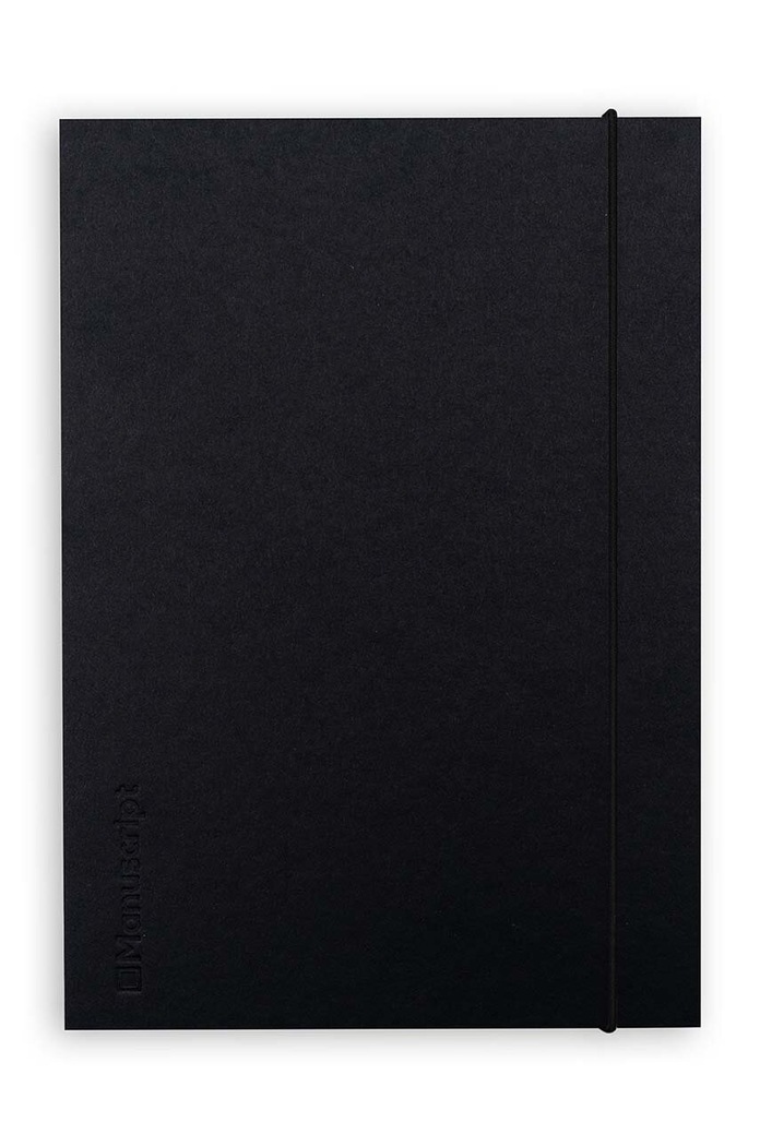 Manuscript notanik Black Plus czarny black.plus