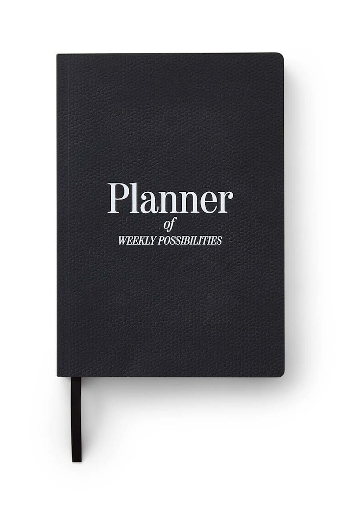 Printworks planer tygodniowy Weekly Planner czarny PW00585