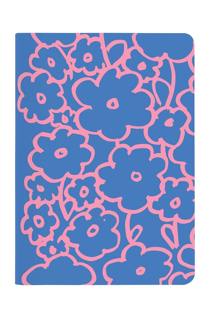 Poznámkový blok Nuuna Flower Power S vícebarevná 55829