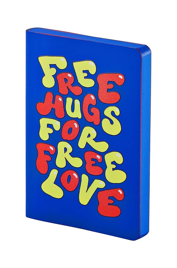 Zápisník Nuuna Free Hugs by Jan Paul Müller S 56536 viacfarebná AA00