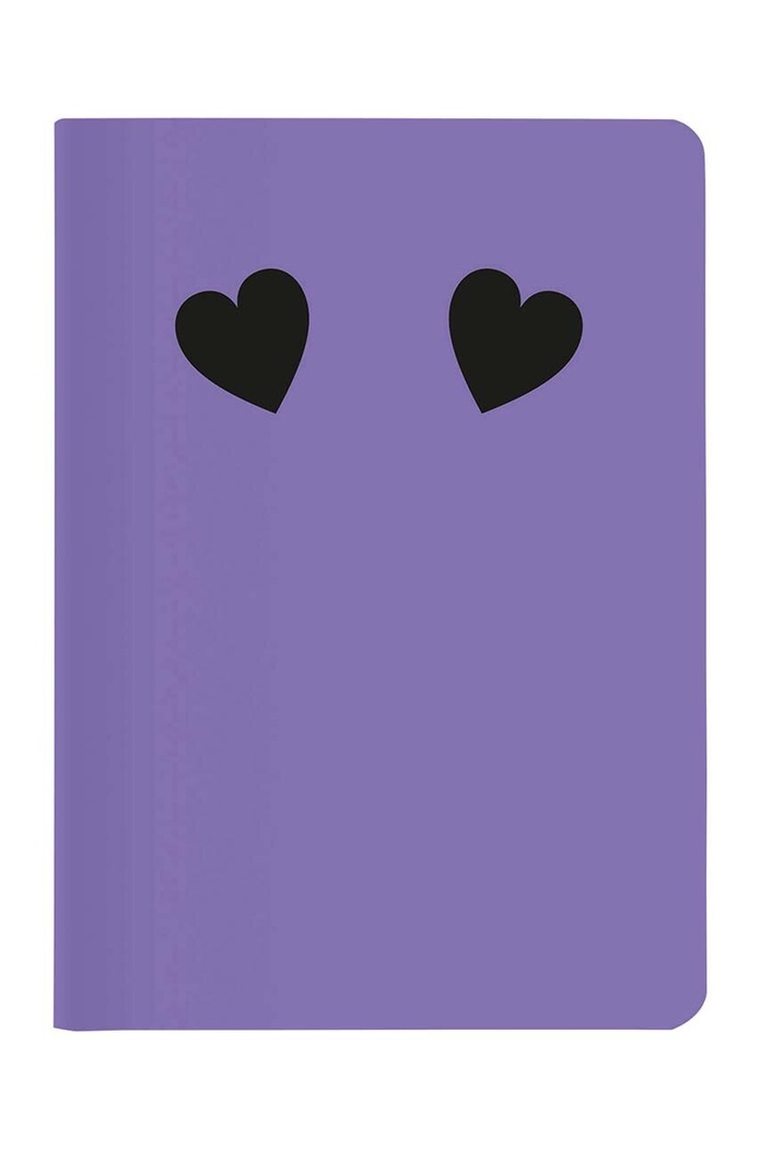 Nuuna notepad Give Me Your Heart S violet 55812